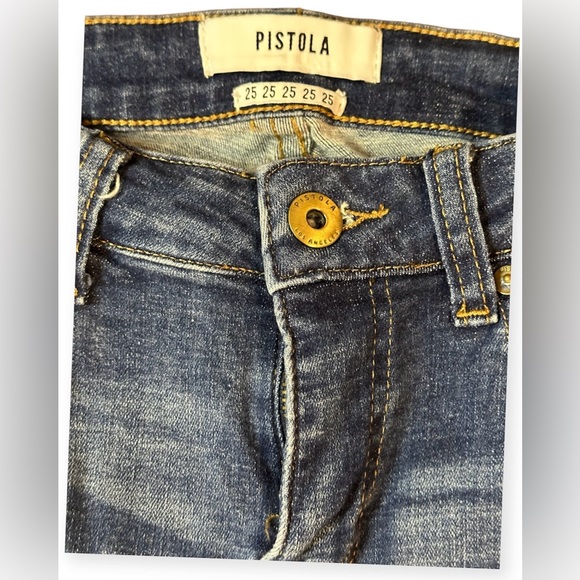 pistola Denim - Pistola Distressed Skinny Jeans